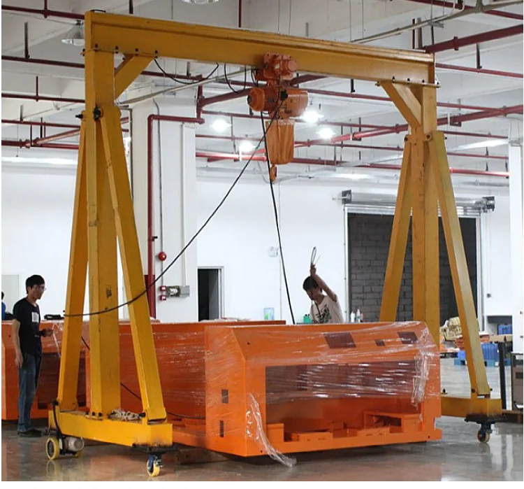 mobile gantry workshop crane